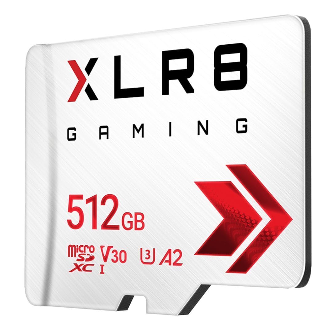 pny-xlr8-gaming-microsdxc-512-go-uhs-i-u3-v30-a2-100-mo-s image 2