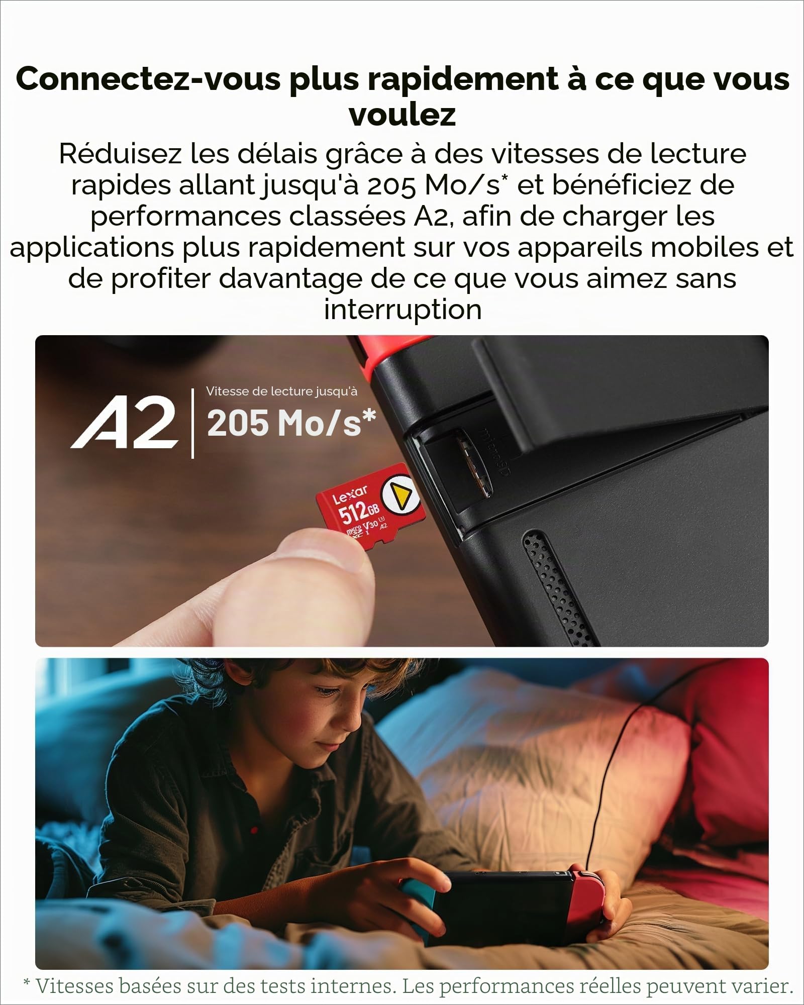 lexar-play-carte-microsdxc-512-go-uhs-i-205-mo-s-a2-v30-4k image 3