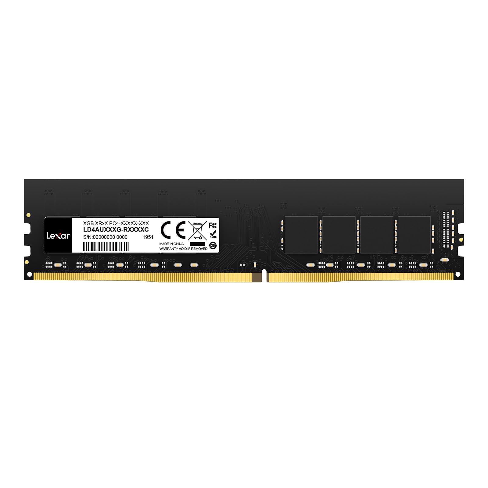 lexar-thor-udimm-32-go-ddr4-3200-mhz-ram-de-bureau-288-broches-cl22-22-22-52-1-2 image 1