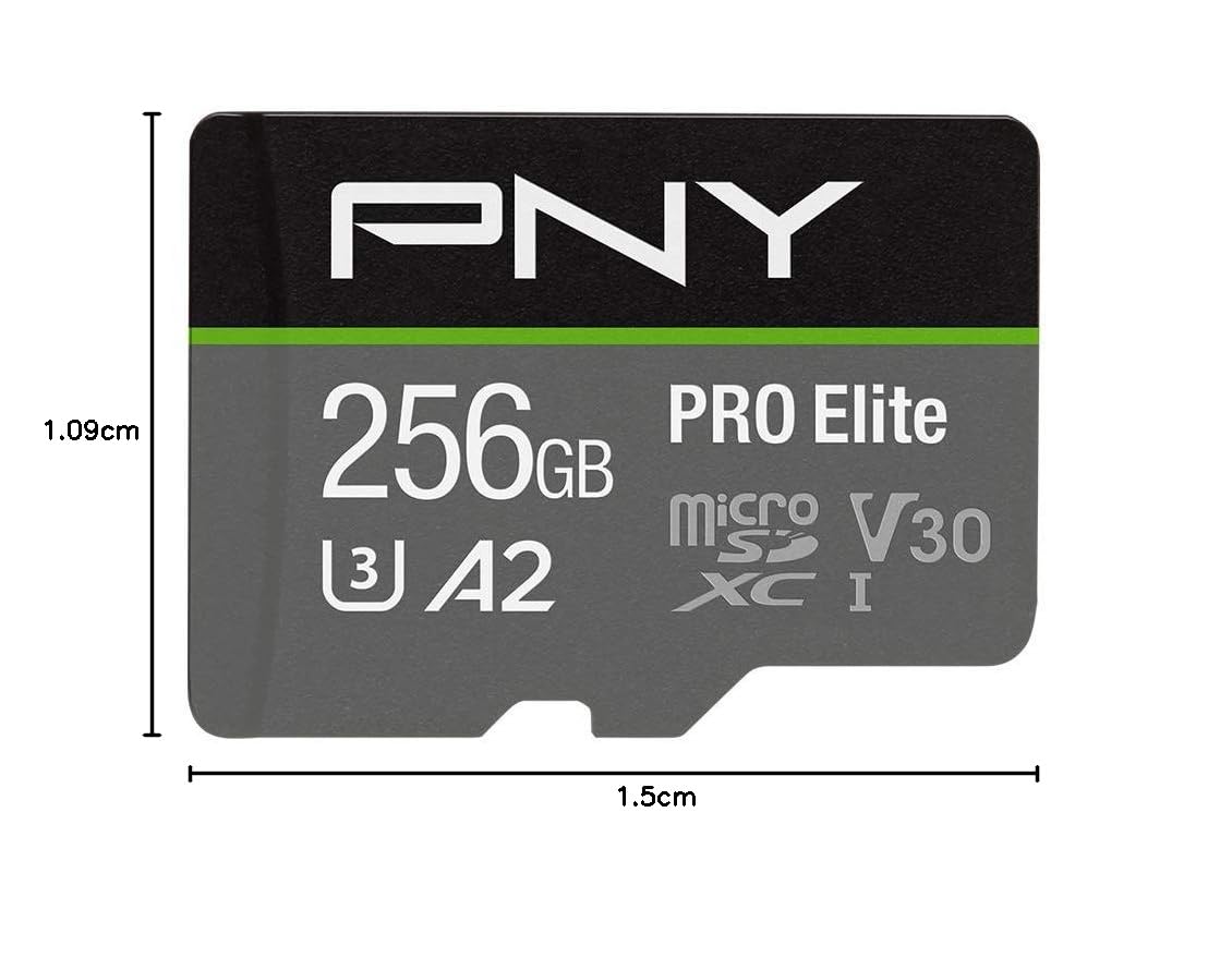 pny-pro-elite-256go-microsdxc-u3-v30-a2-adaptateur-sd image 8