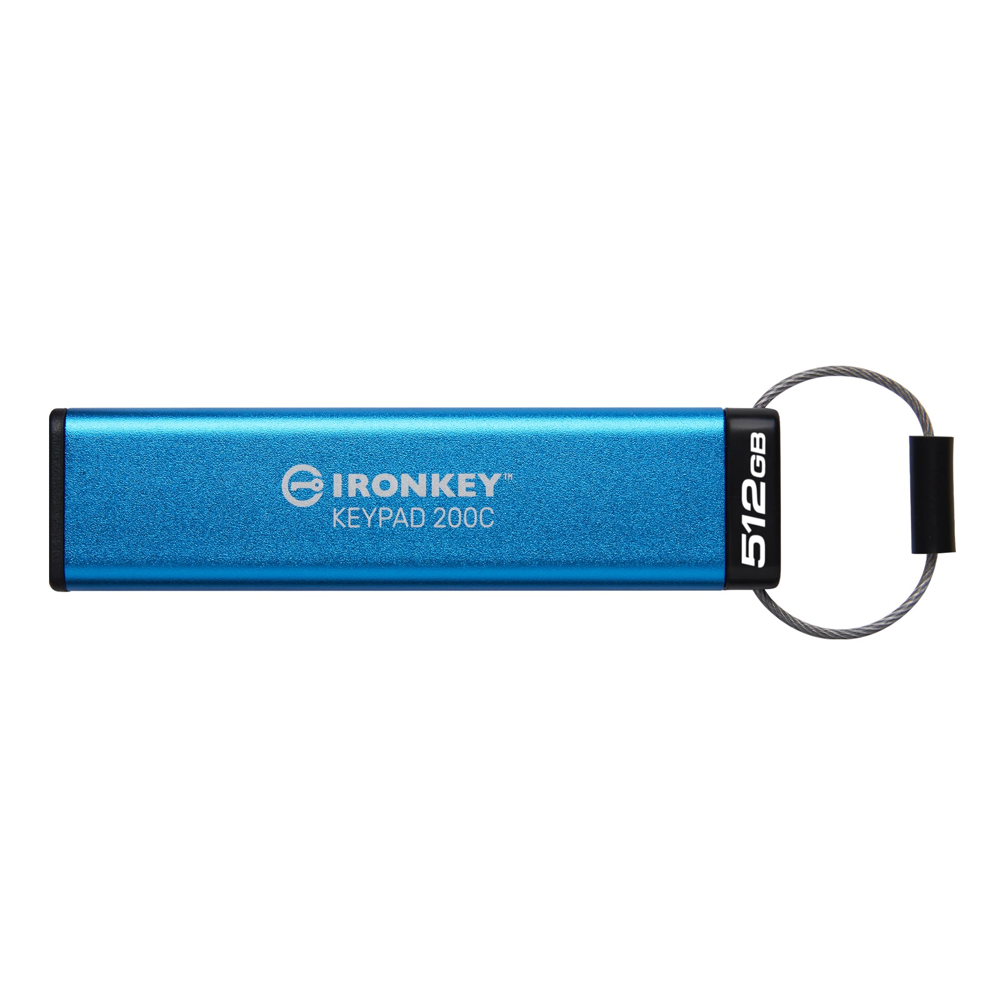 kingston-ironkey-keypad-200c-512-go-cl-usb-c-chiffr-e-xts-aes-256-bit image 2