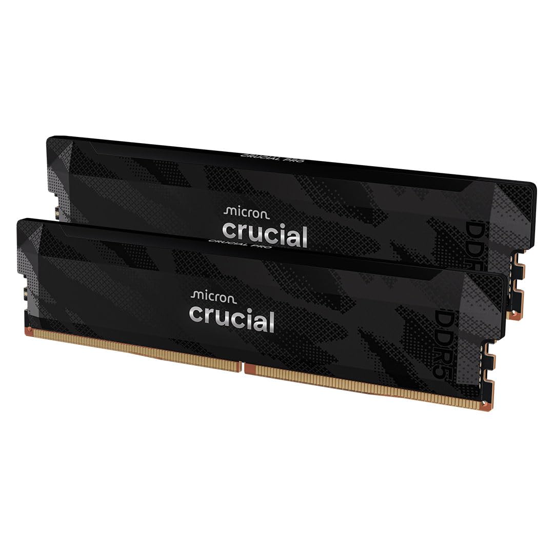 crucial-pro-ram-ddr5-32go-kit-2x16go-6400mhz-cl32-blanc-cp2k16g64c32u5w image 7