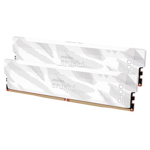 crucial-pro-ram-ddr5-32go-kit-2x16go-6400mhz-cl32-blanc-cp2k16g64c32u5w image 8