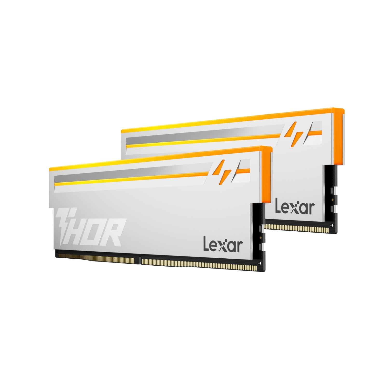lexar-ares-rgb-ddr5-ram-32-go-kit-2x16-go-6000-mhz-cl38-udimm-argent image 2