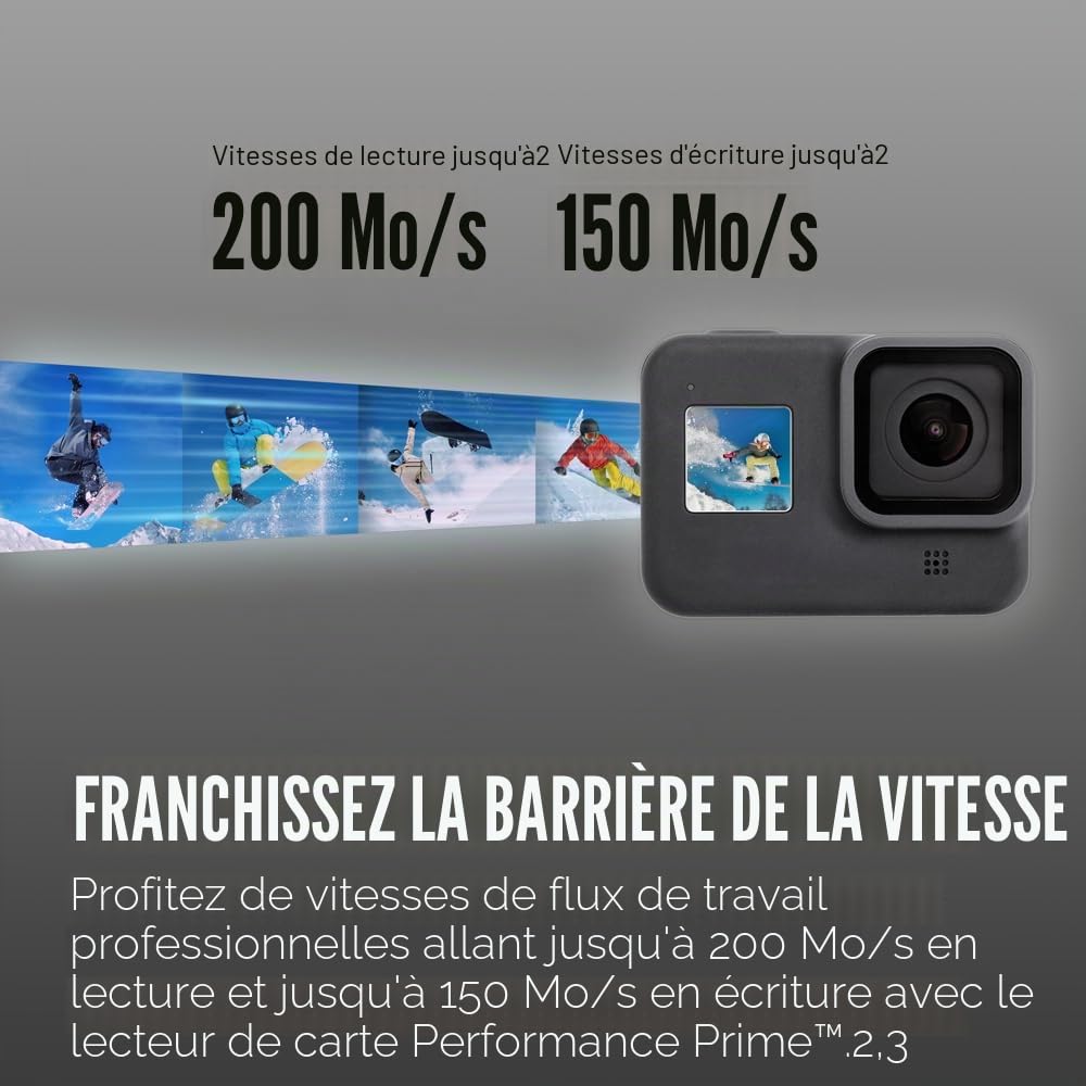 pny-pro-elite-prime-microsdxc-u3-v30-a2-2x128-go-adaptateur-sd image 5