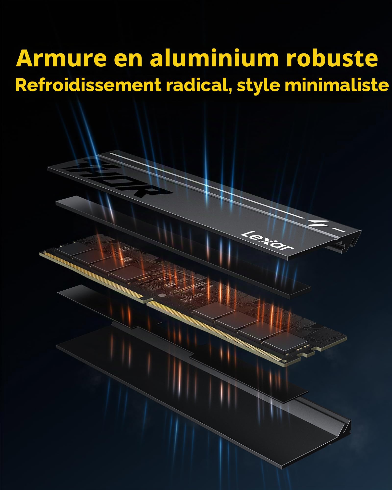 lexar-thor-oc-8-go-ddr5-6000mhz-cl38-udimm-gaming image 3