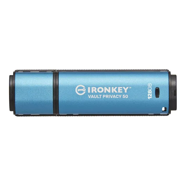 kingston-ironkey-vault-privacy-50-128-go-cl-usb-chiffr-e-aes-256-bits image 1