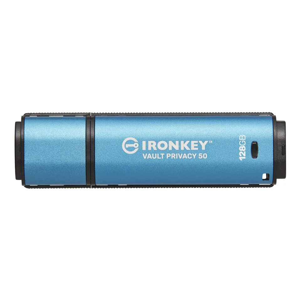 kingston-ironkey-vault-privacy-50-128-go-cl-usb-chiffr-e-aes-256-bits image 1