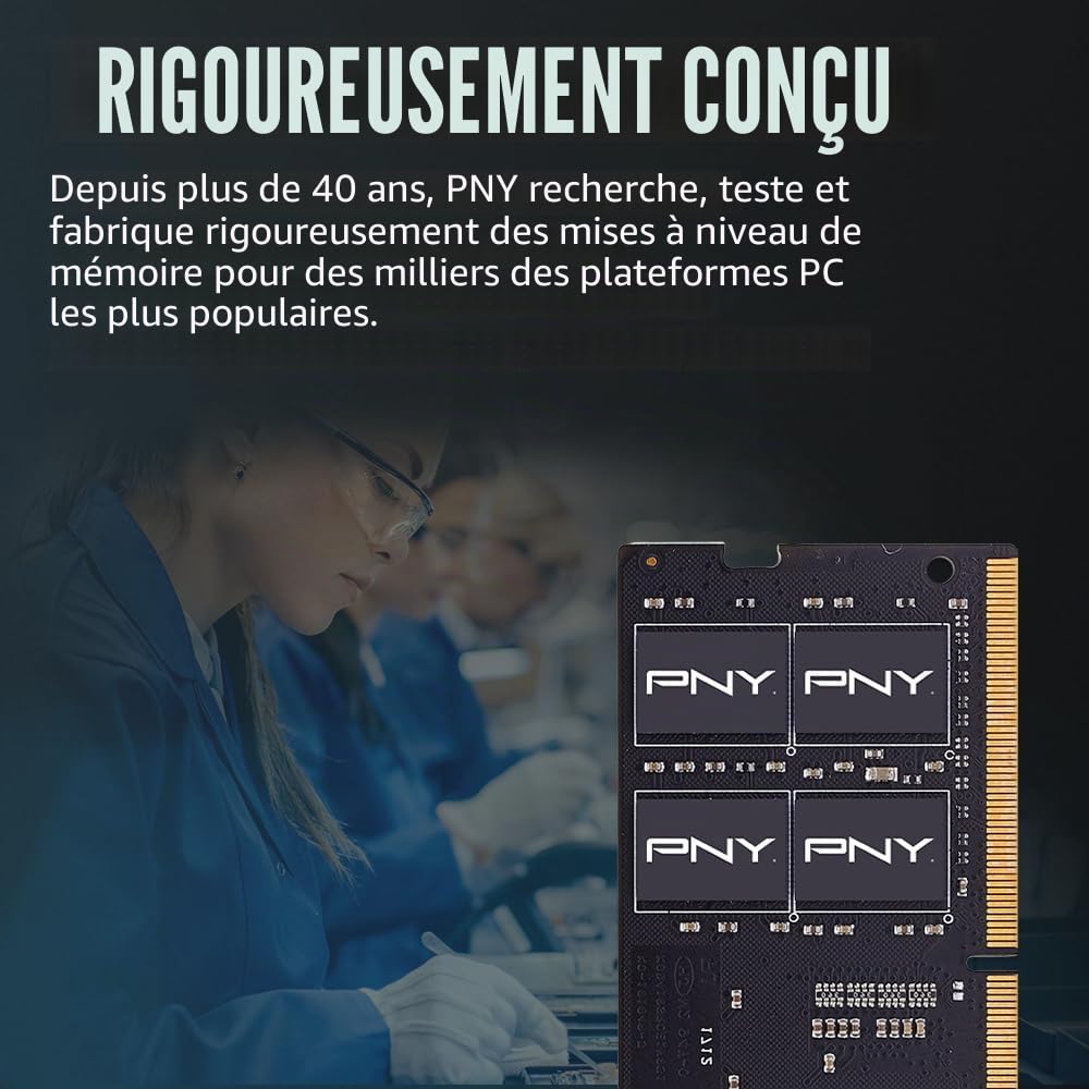 pny-performance-m-moire-portable-ddr4-sodimm-16go-3200mhz image 6
