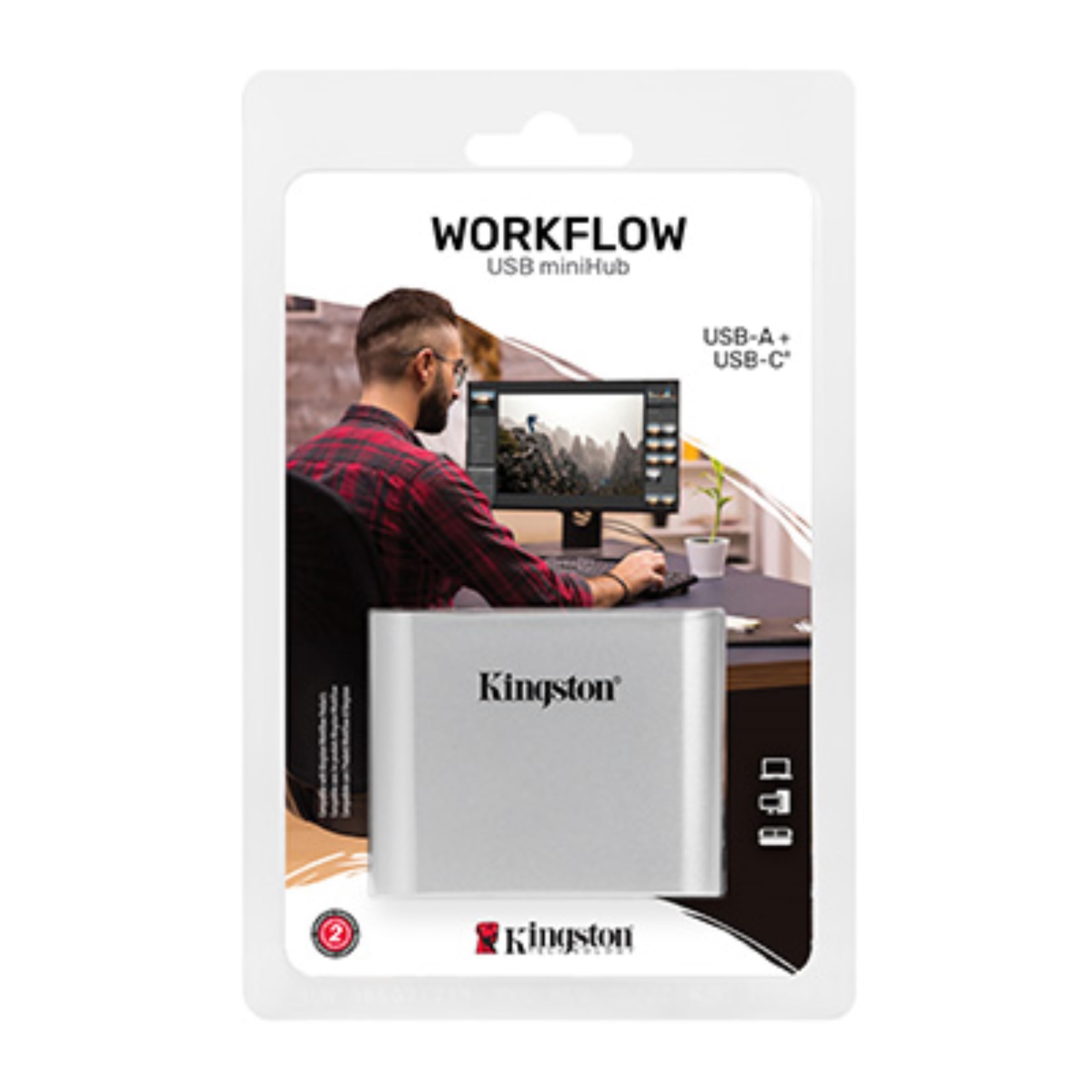 kingston-workflow-station-minihub-usb-a-usb-c-5g-lecteur-microsd-uhs-ii image 6