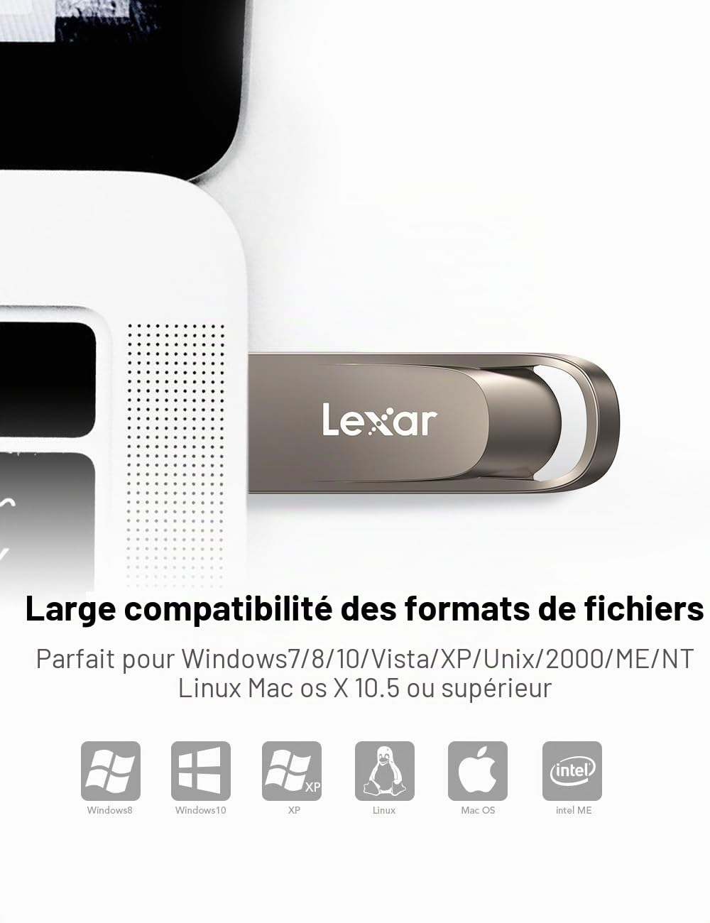 lexar-jumpdrive-64-go-cl-usb-3-2-gen-1-m-tal-lecture-jusqu-100-mo-s image 3