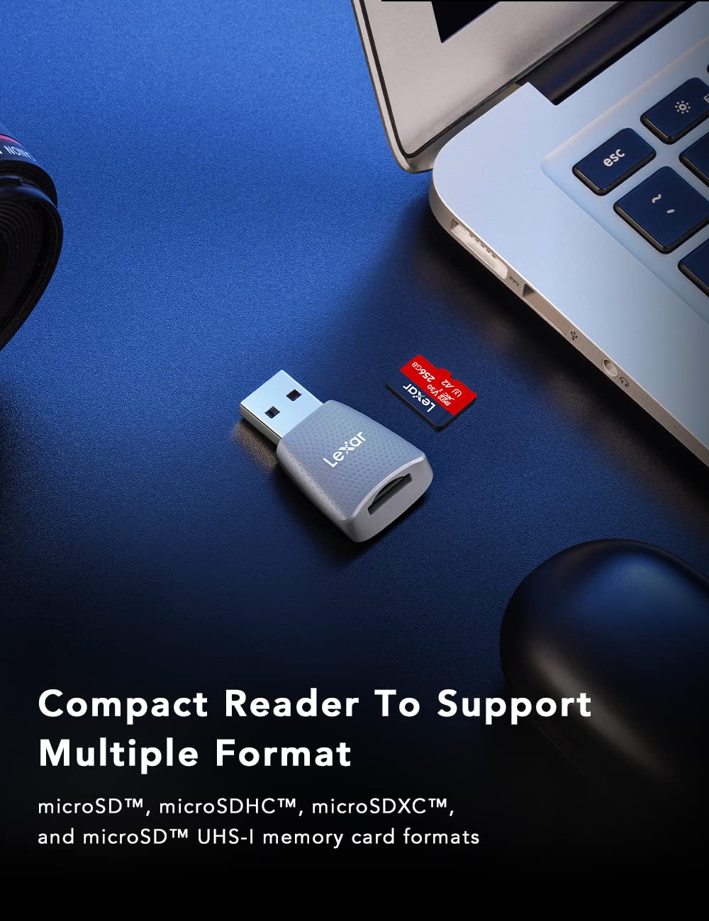 lexar-lrw330u-lecteur-carte-microsd-usb-3-2-gen-1-170-mo-s image 4