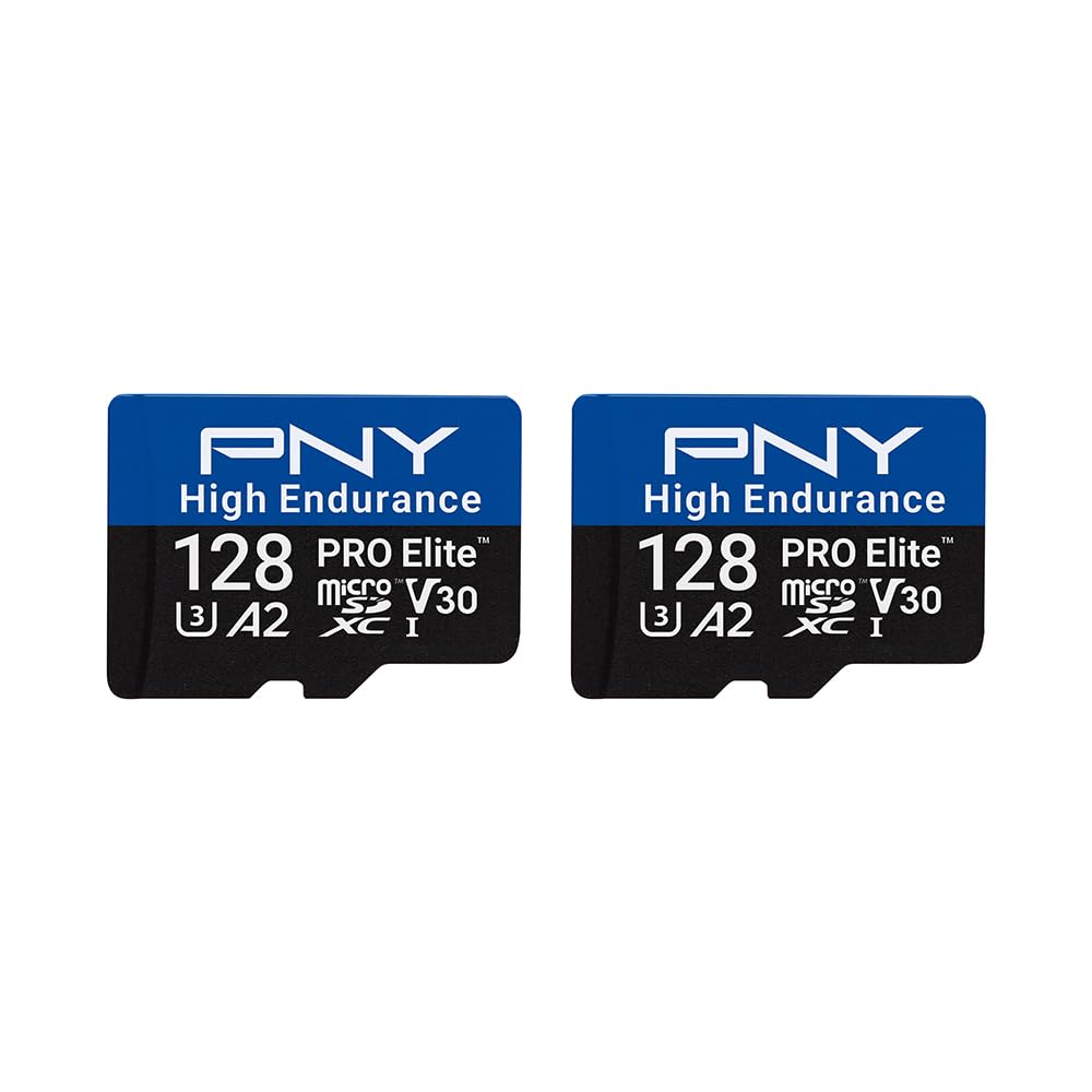 pny-pro-elite-high-endurance-2x128go-microsdxc-c10-u3-v30-a2-carte-m-moire image 1