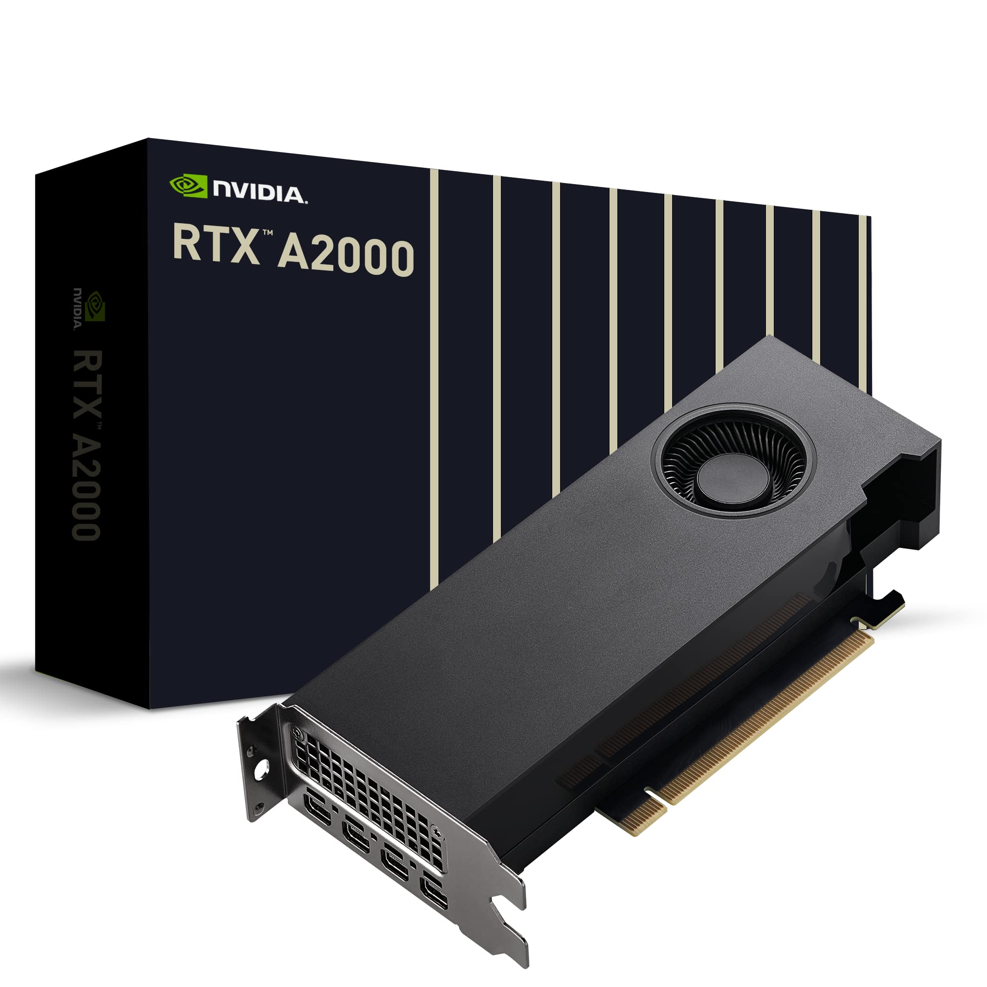 pny-nvidia-rtx-a2000-12go-gddr6-ecc-carte-graphique-professionnelle image 1