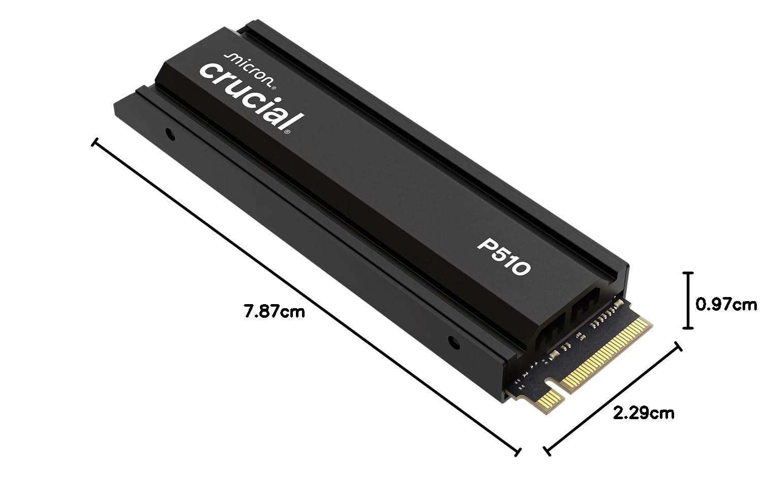 crucial-p510-2-to-ssd-nvme-pcie-5-0-avec-dissipateur-10000-mo-s image 8