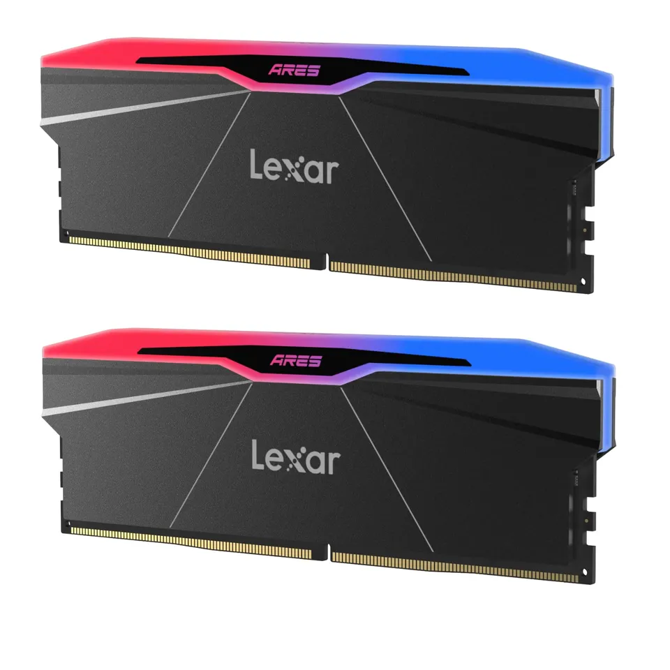 lexar-ares-rgb-ddr5-ram-32-go-kit-2x16-go-6000-mhz-cl28 image 1