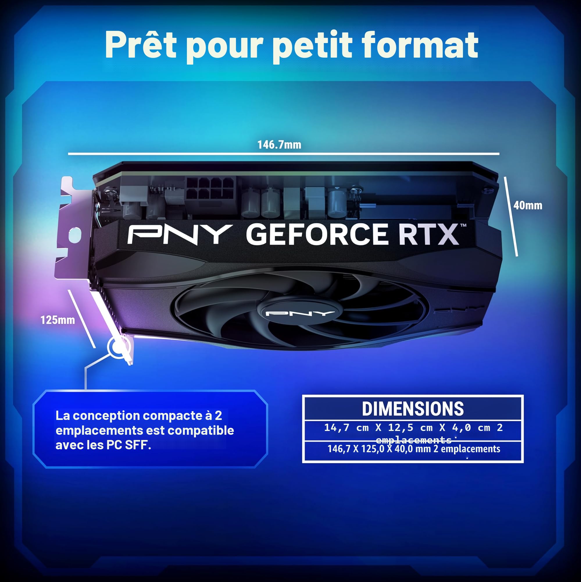 pny-geforce-rtx-5050-8go-gddr7-dlss-4-carte-graphique-blackwell image 2
