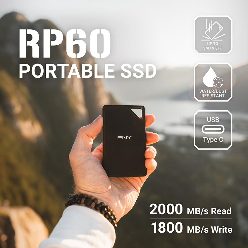pny-rp60-1-to-ssd-portable-usb-c-2000-mo-s-ip65 image 2