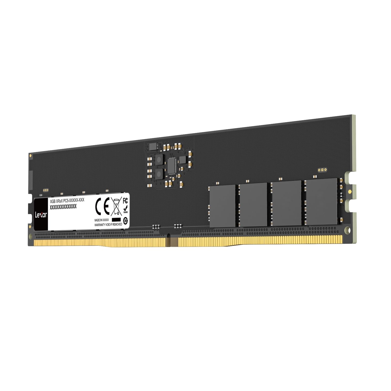 lexar-udimm-16-go-ddr5-5600mhz-cl46-m-moire-pc-de-bureau image 1