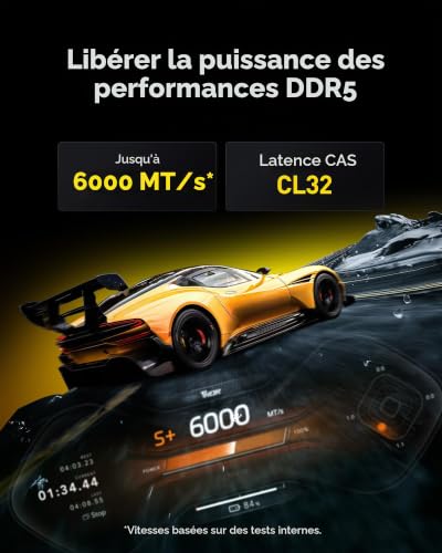 lexar-thor-oc-ddr5-32-go-kit-2x16-go-6000-mt-s-cl32-m-moire-pc image 8