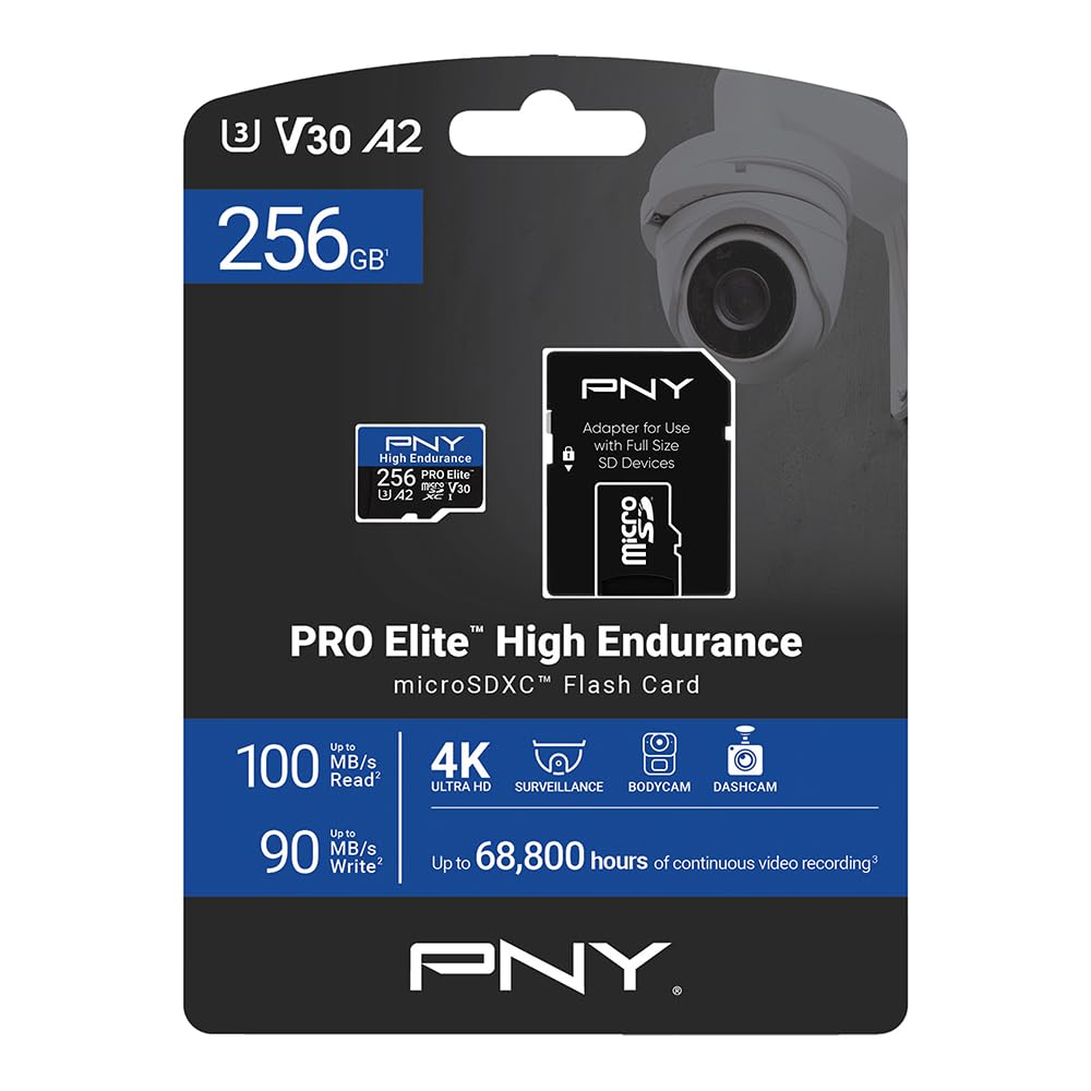 pny-pro-elite-high-endurance-256-go-microsdxc-u3-v30-a2-100-mo-s image 8