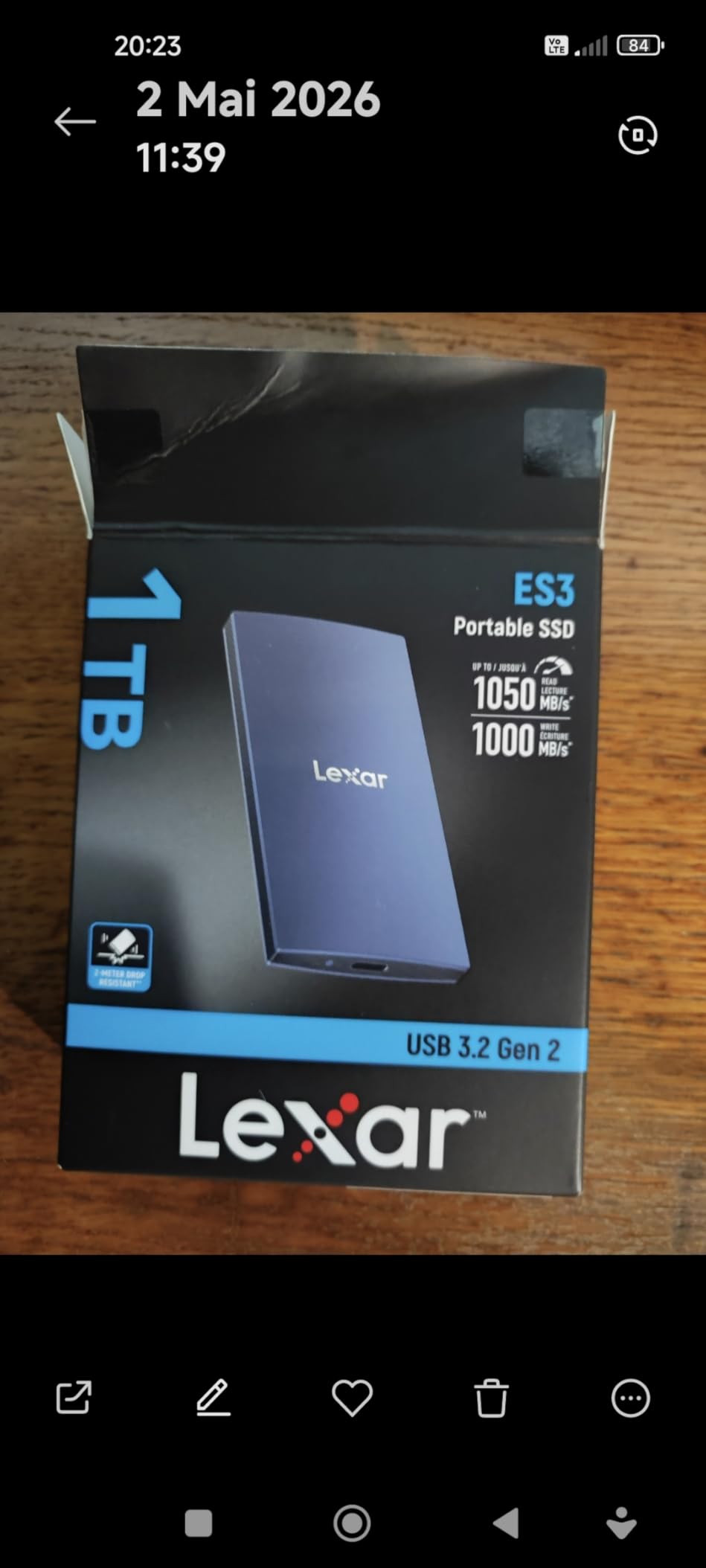 2 To dans la poche