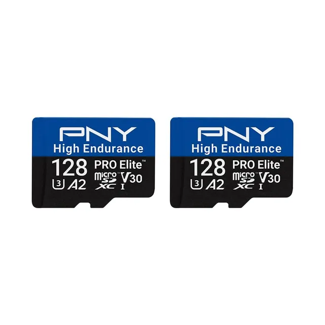 pny-pro-elite-high-endurance-2x128go-microsdxc-c10-u3-v30-a2-carte-m-moire image 1