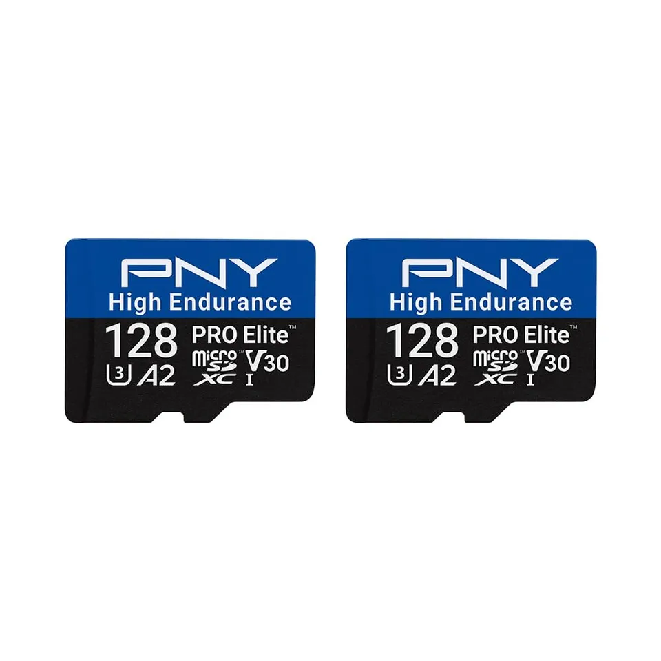 pny-pro-elite-high-endurance-2x128go-microsdxc-c10-u3-v30-a2-carte-m-moire image 1