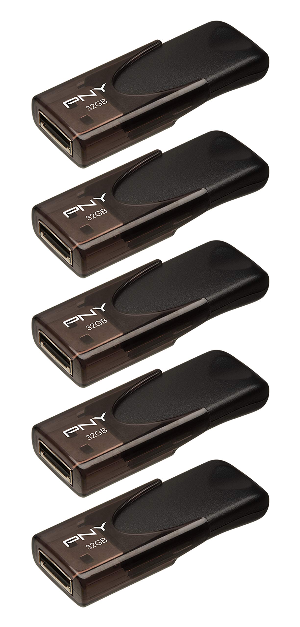 pny-attach-4-pack-de-5-cl-s-usb-2-0-32-go-noir image 4